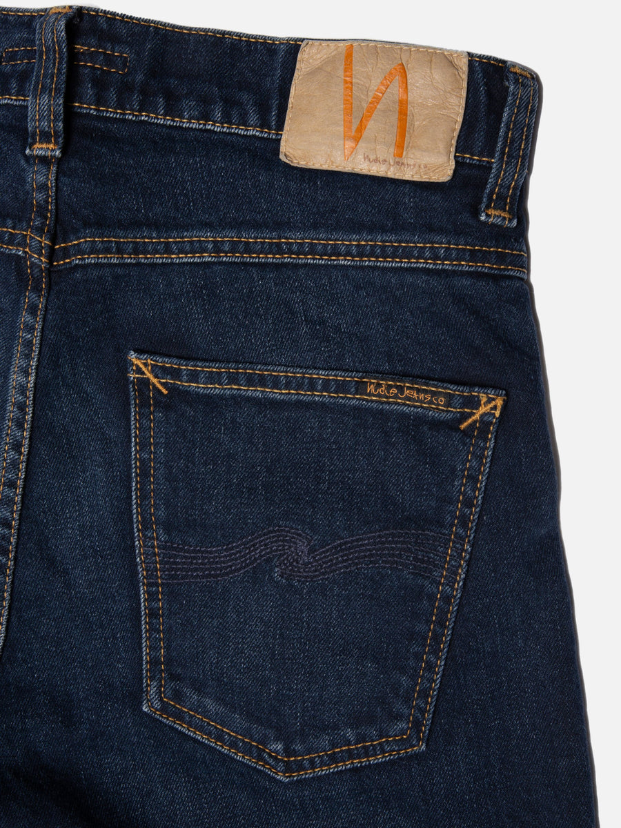 Grim Tim Slim Fit Jeans New Ink - detalj baklomme