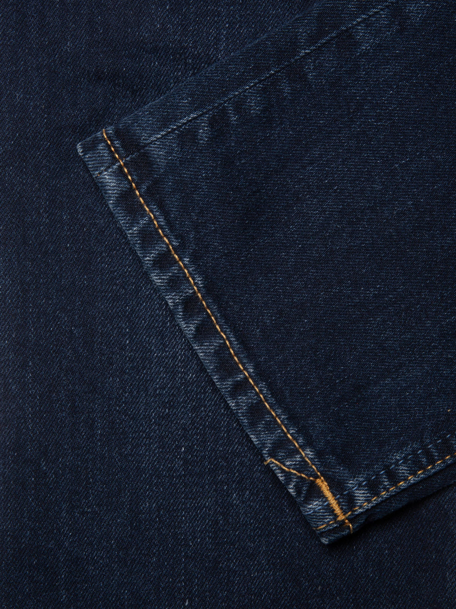 Grim Tim Slim Fit Jeans New Ink - detalj baklomme 2