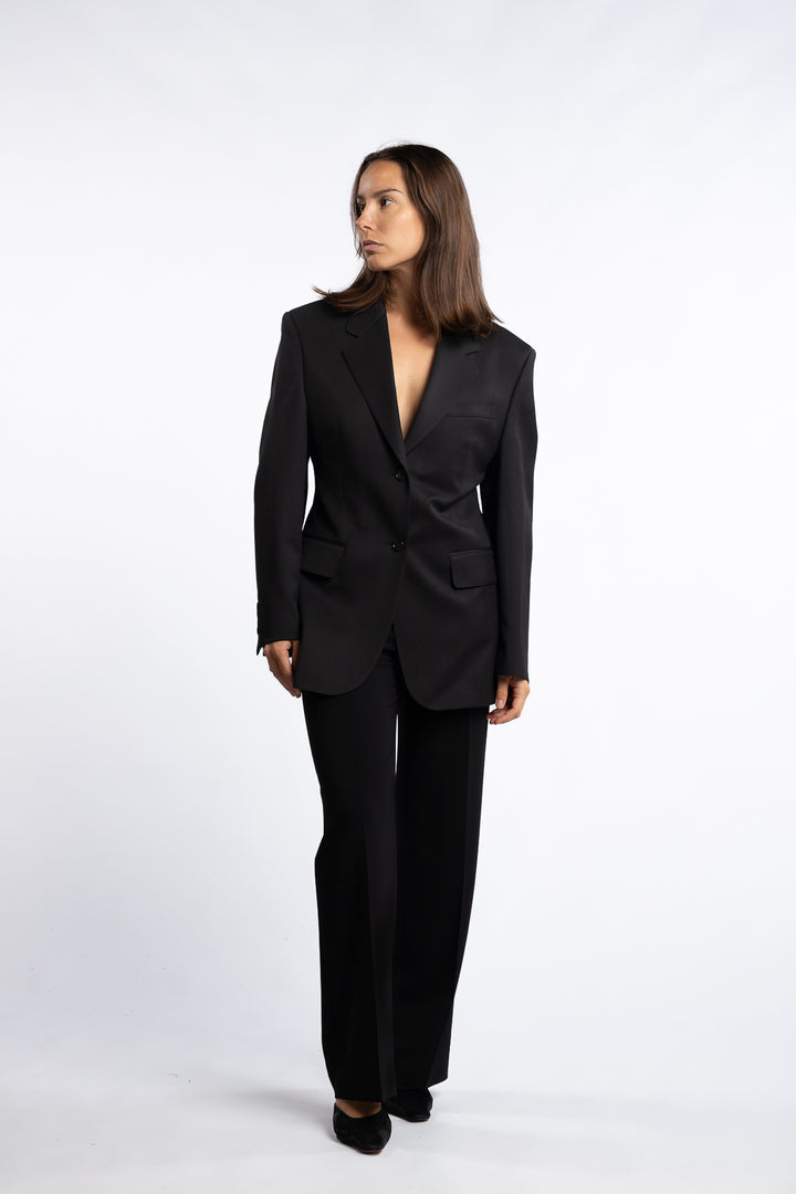 Hourglass Blazer- Black