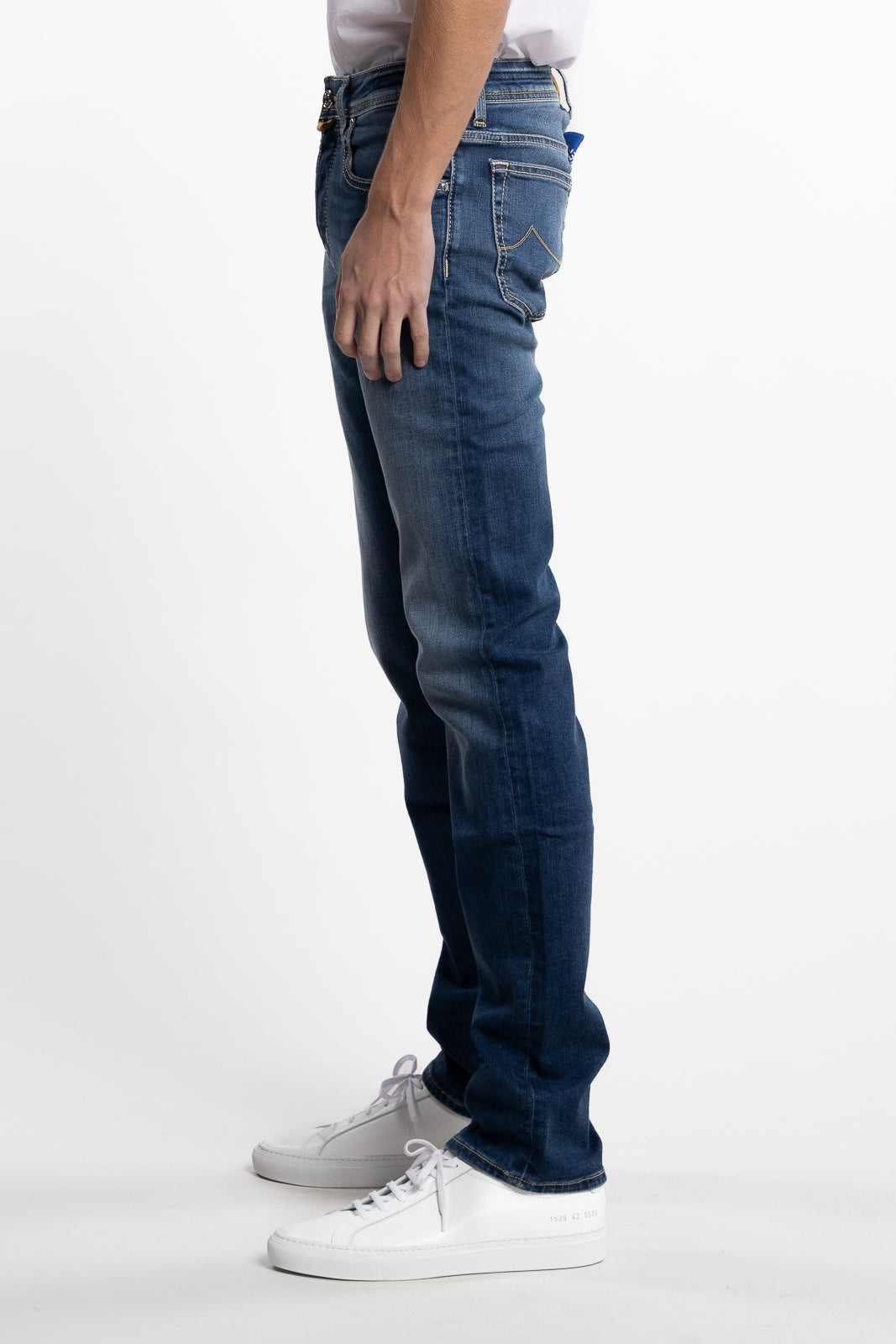 Bard Slim Fit Washed Medium Blue