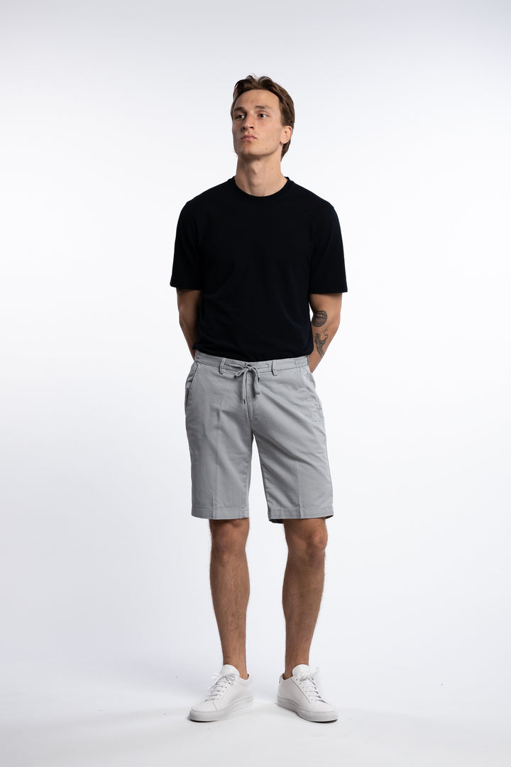 Cotton/Elastan Shorts Light Grey