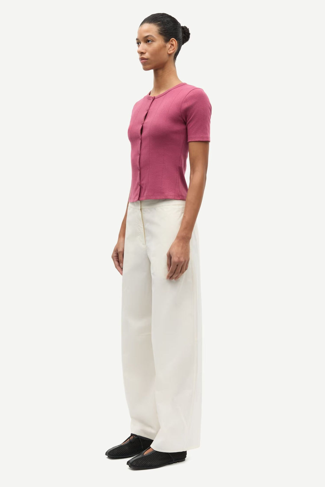 Sajuni SS Cardigan 15901 - Dry Rose