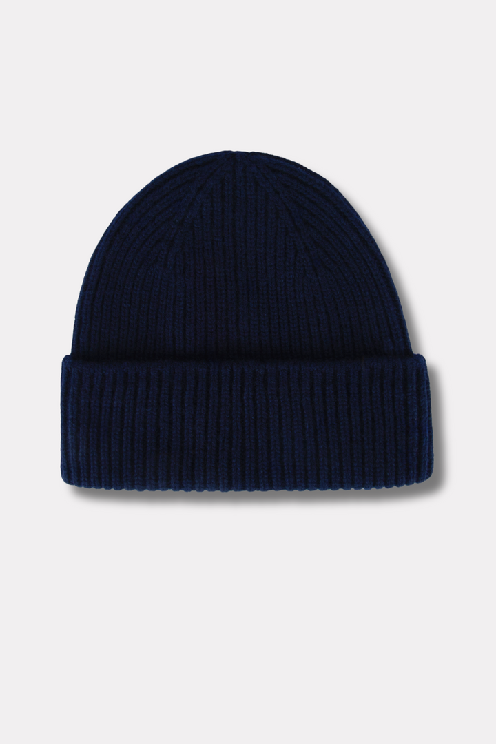 Oslo Beanie | Cashmere Wool Dusk Navy