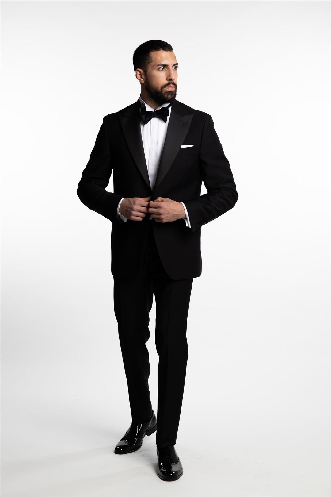 Frampton Tuxedo Blazer Black