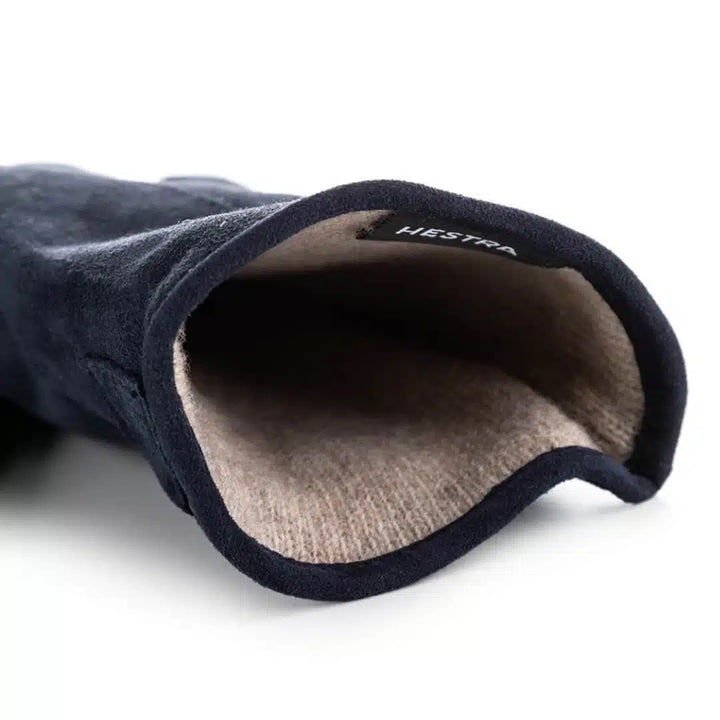 Robert Suede Leather Gloves Navy