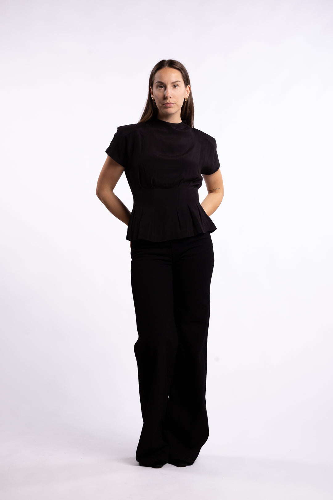 June Blouse - Black