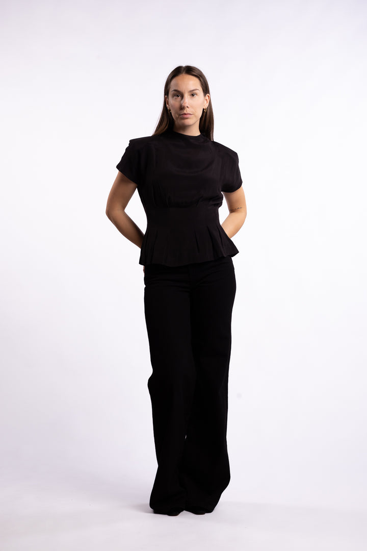 June Blouse - Black