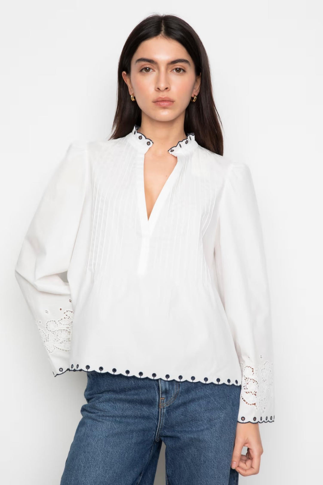 Lynn Blouse - 1005 white