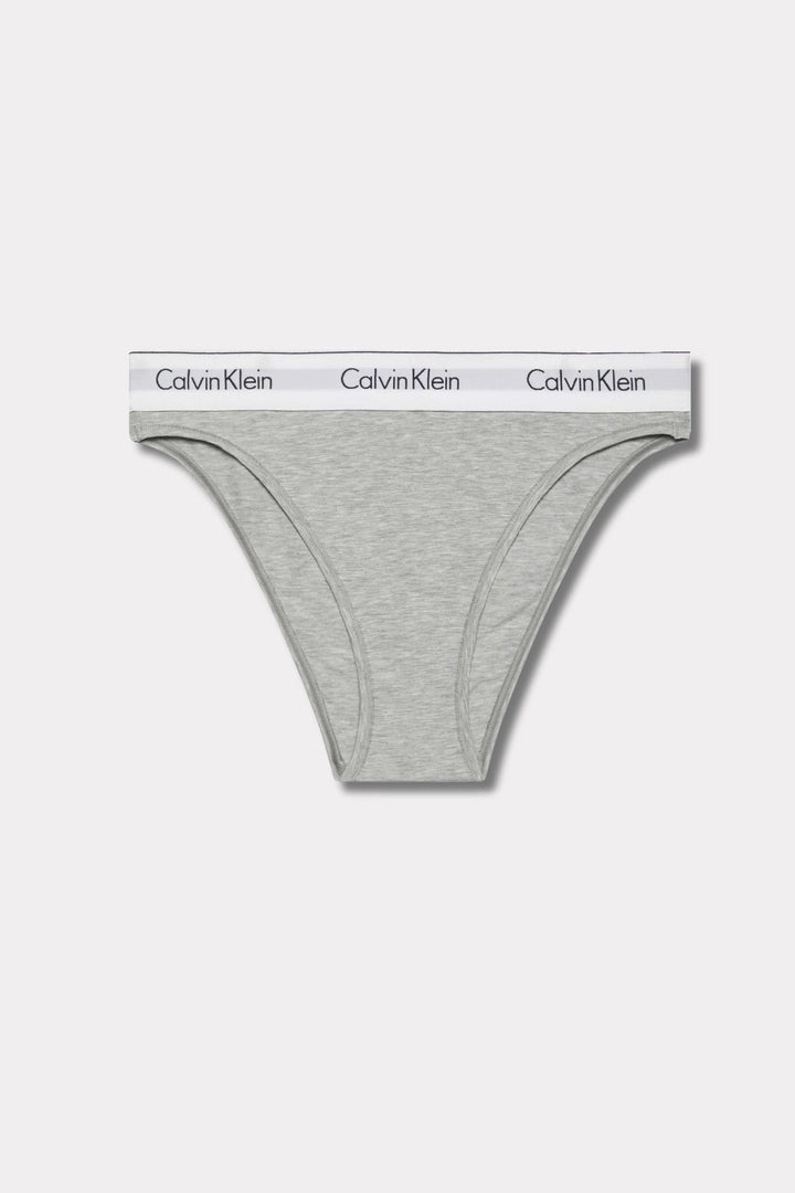 High Leg Tanga- Grey Heather