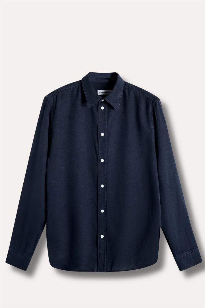 Zachary Gmd Tencel Shirt Navy