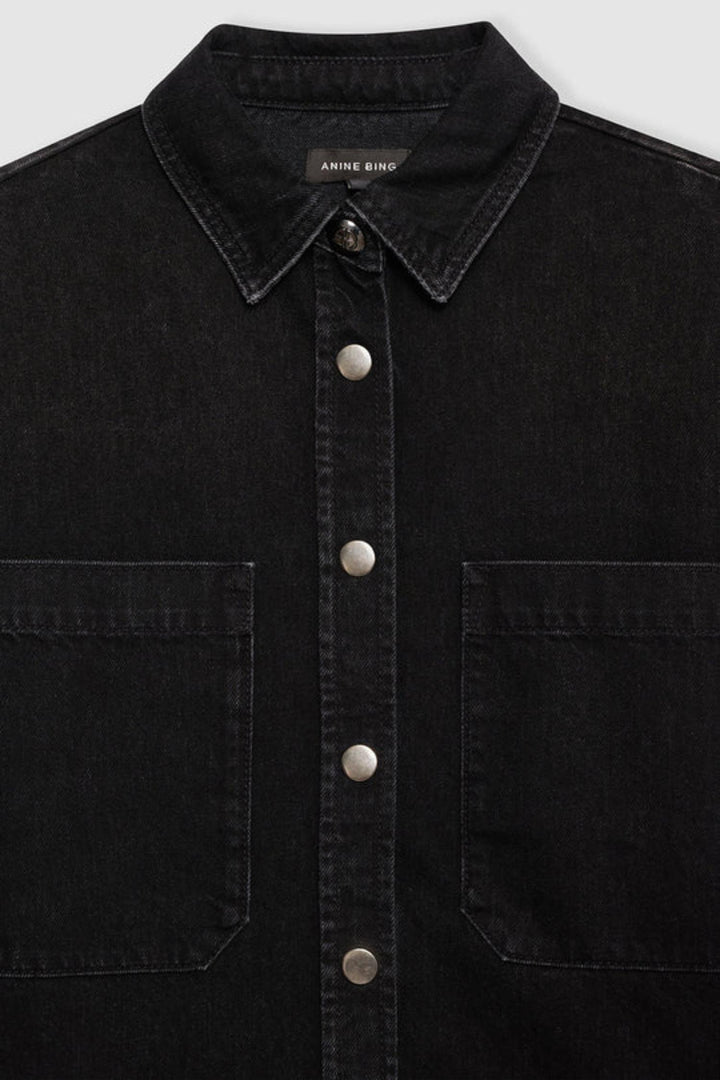 Dante Shirt- Iron Black Denim