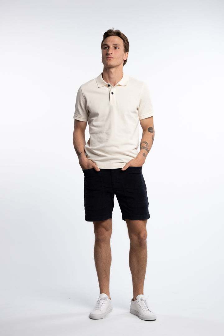 Grinder Corduroy Shorts Dark Navy