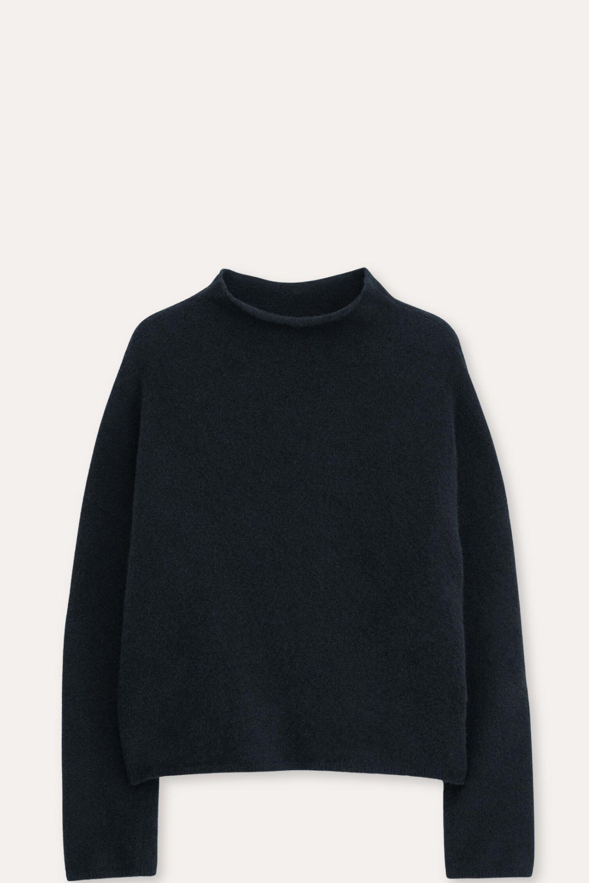 Mika Yak Funnelneck Sweater Black