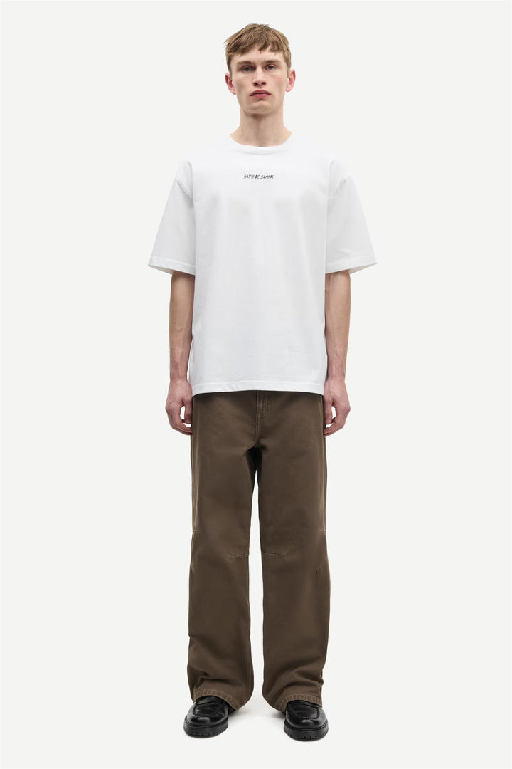 Sadinner T-shirt White Dinner