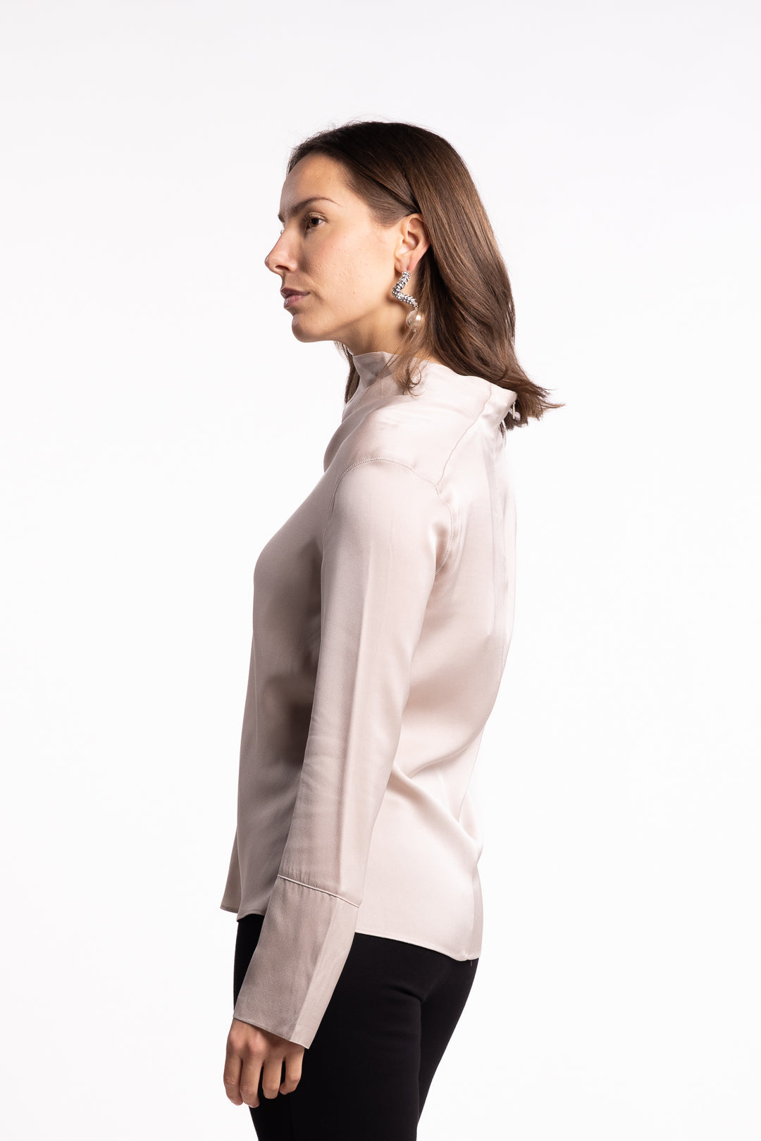 Ayumi Blouse- Greige