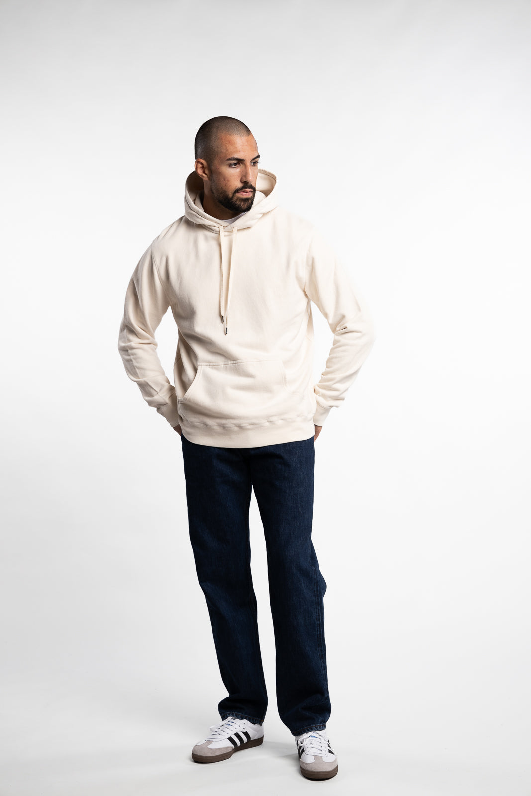 Loopback Overhead Hoody Undyed