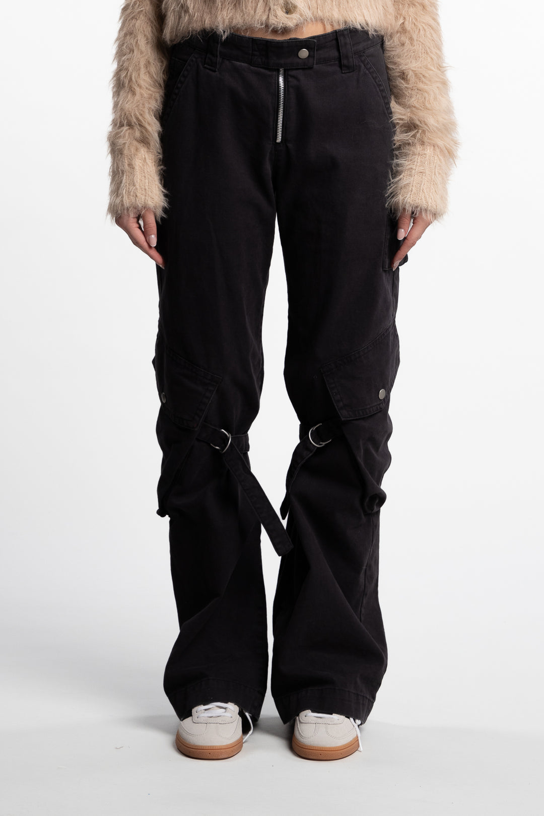 Cargo Trousers- Charcoal Grey