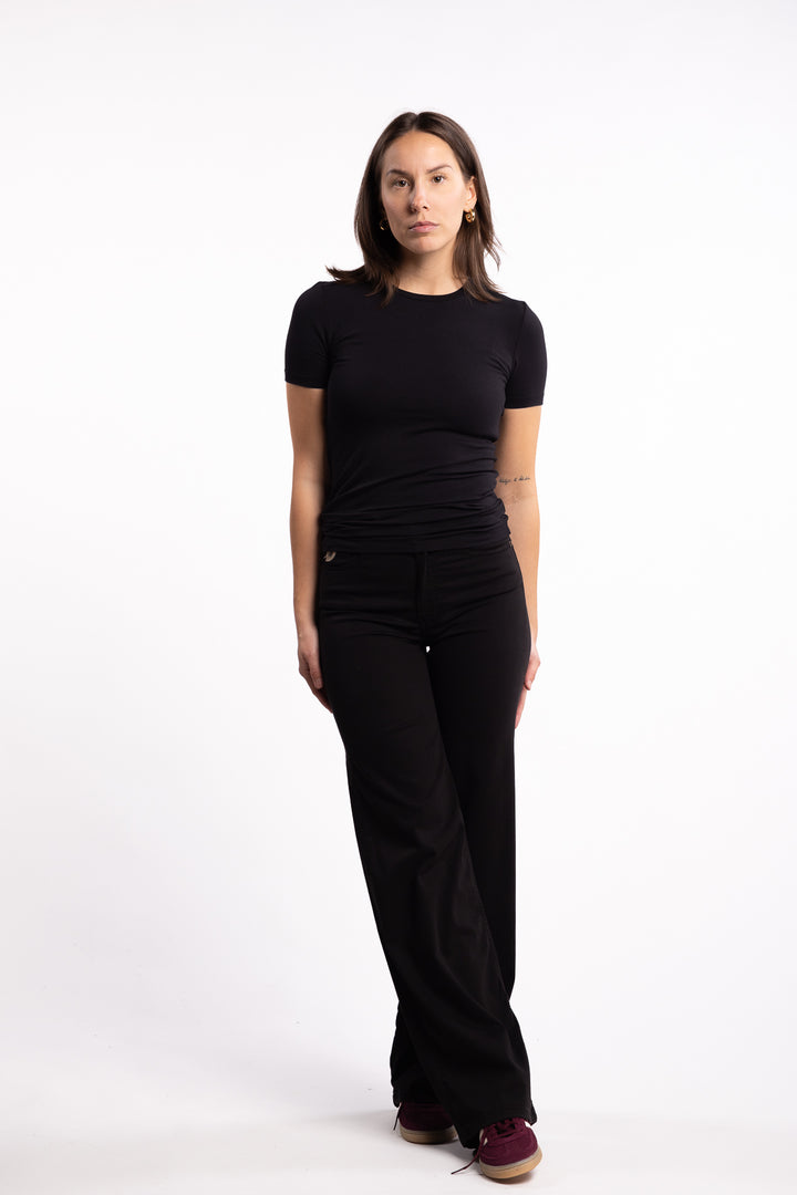 Palazzo Lea Soft Colour- Black
