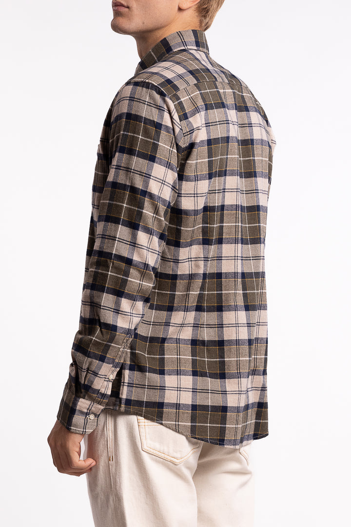 Fortrose Tailored Long-Sleeved Shirt Forest Mist
