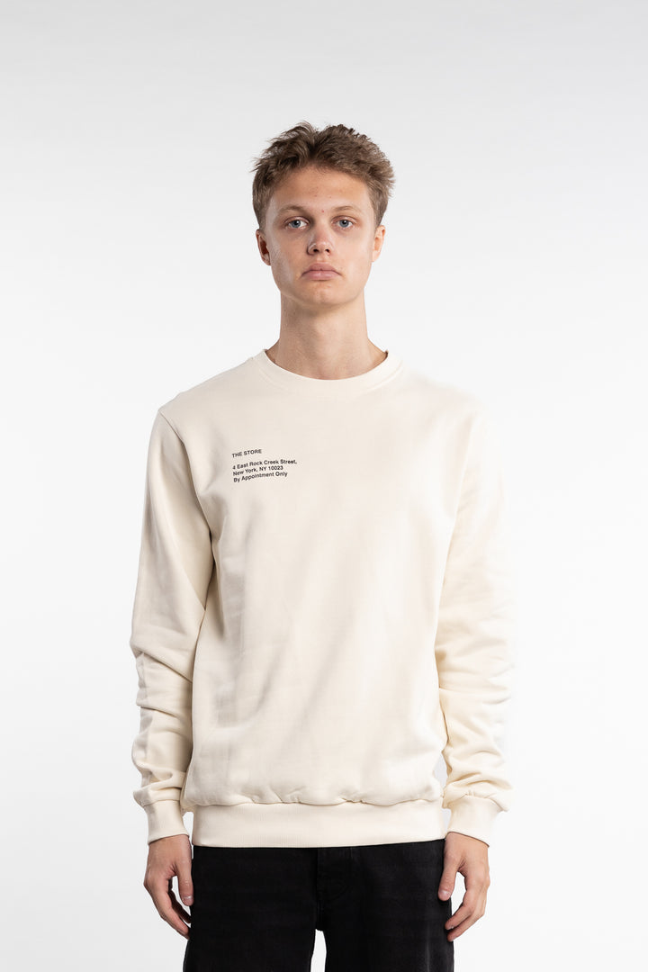 Neighborhood Sweatshirt Ivory/Black