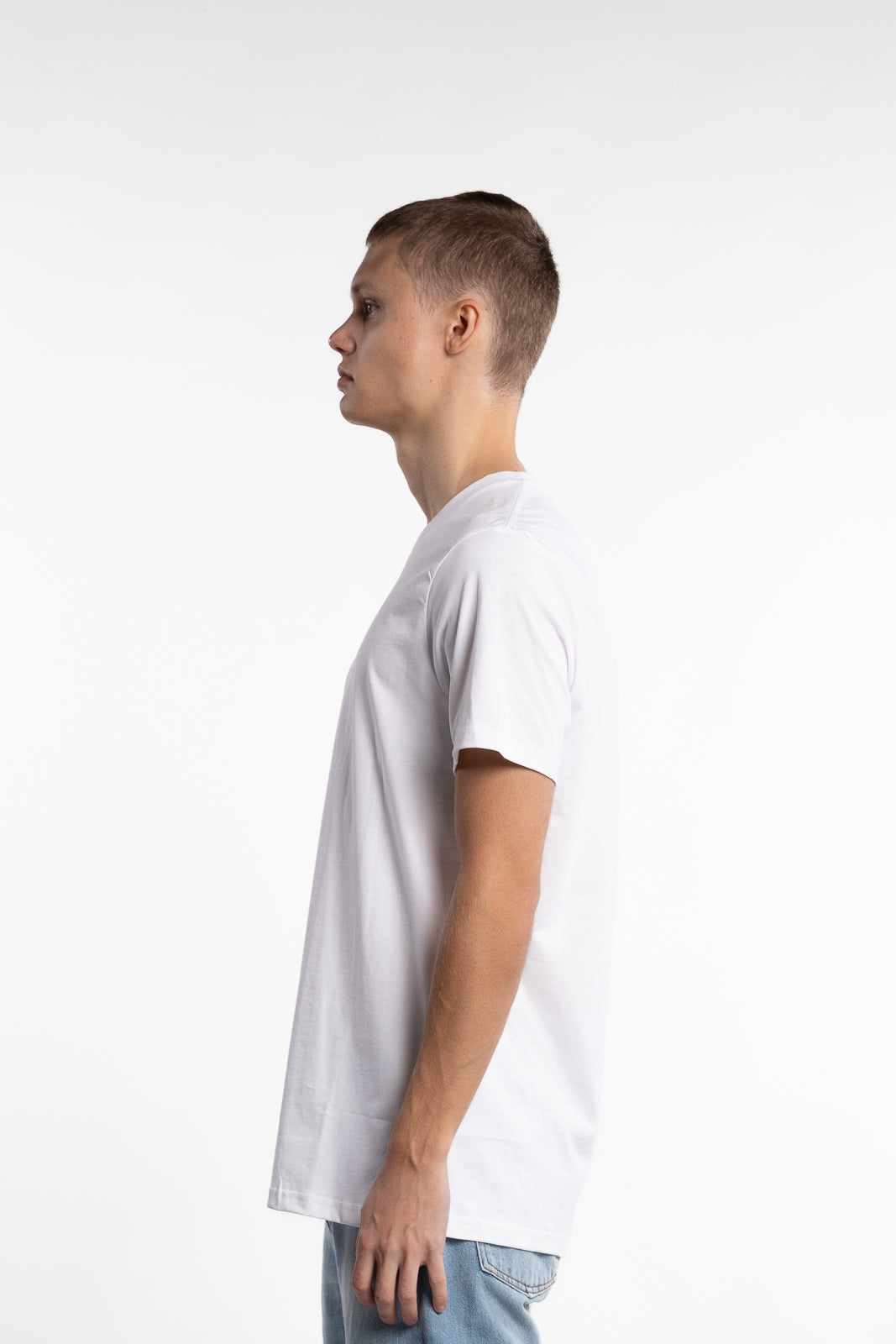 Crew-Neck Regular White