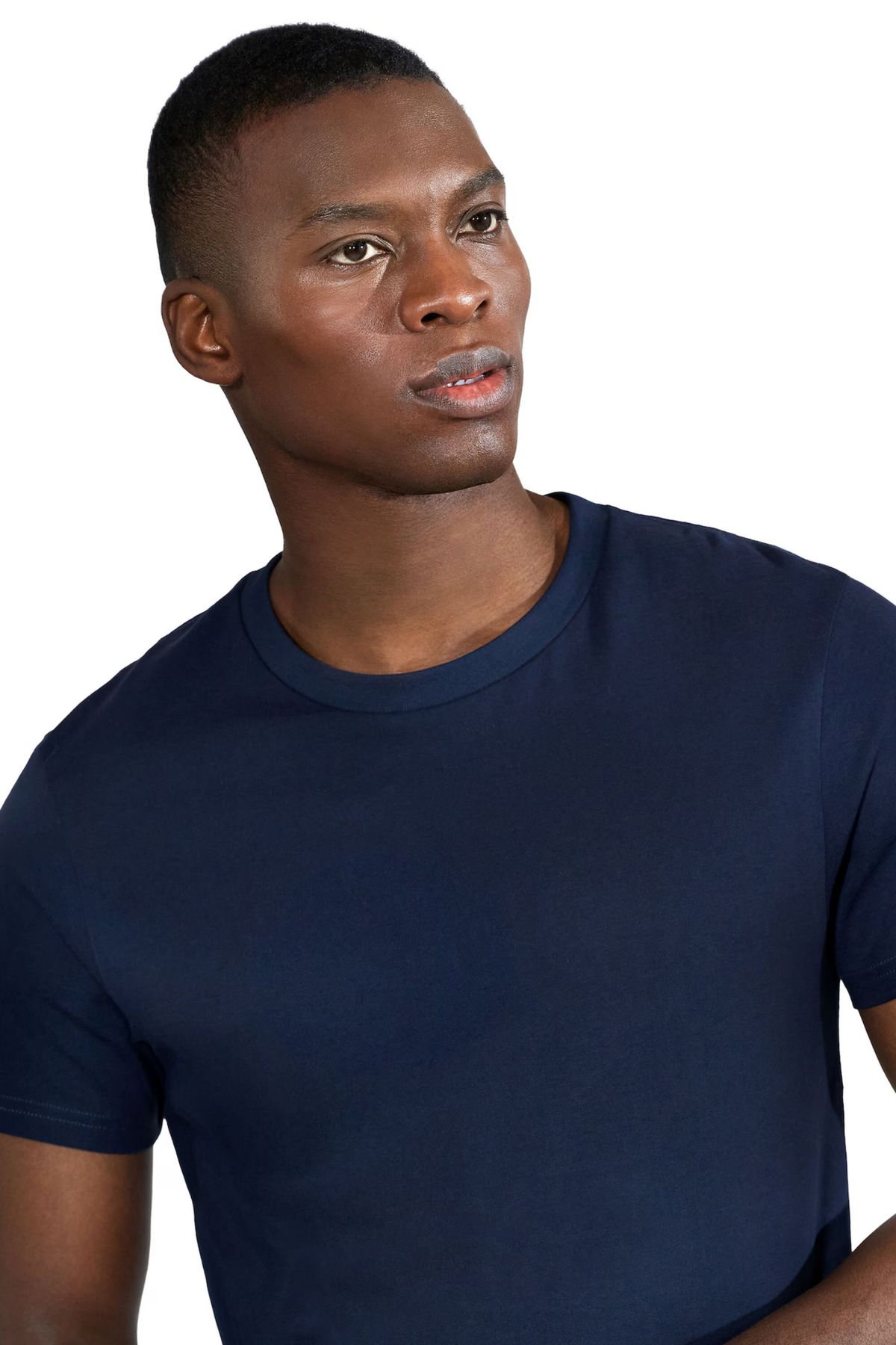 Crew Neck Regular Navy