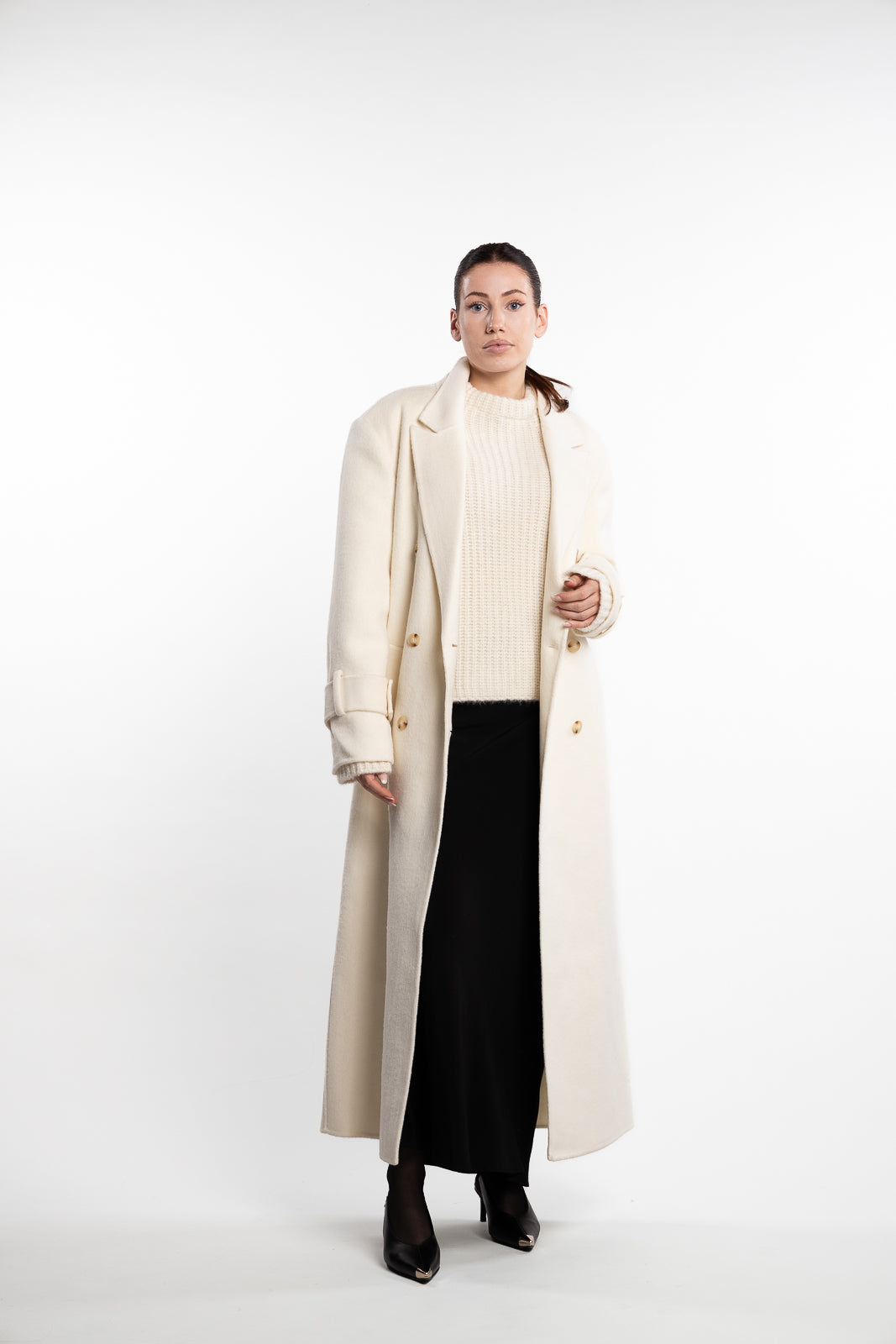 Saville Coat- Cream