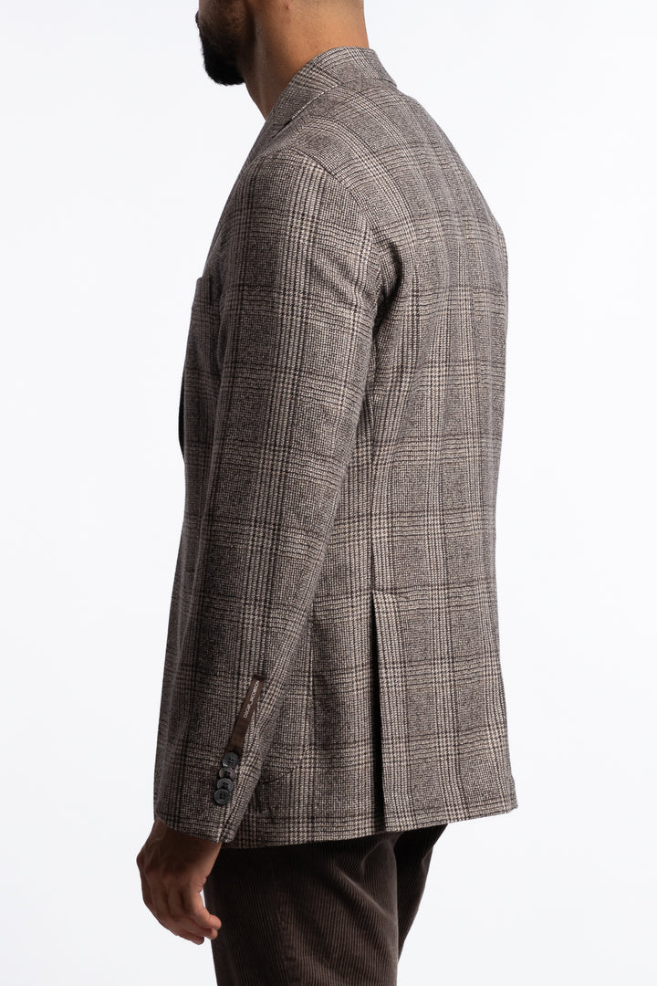 Ferry Patch Soft Regular Fit Blazer Almond Beige