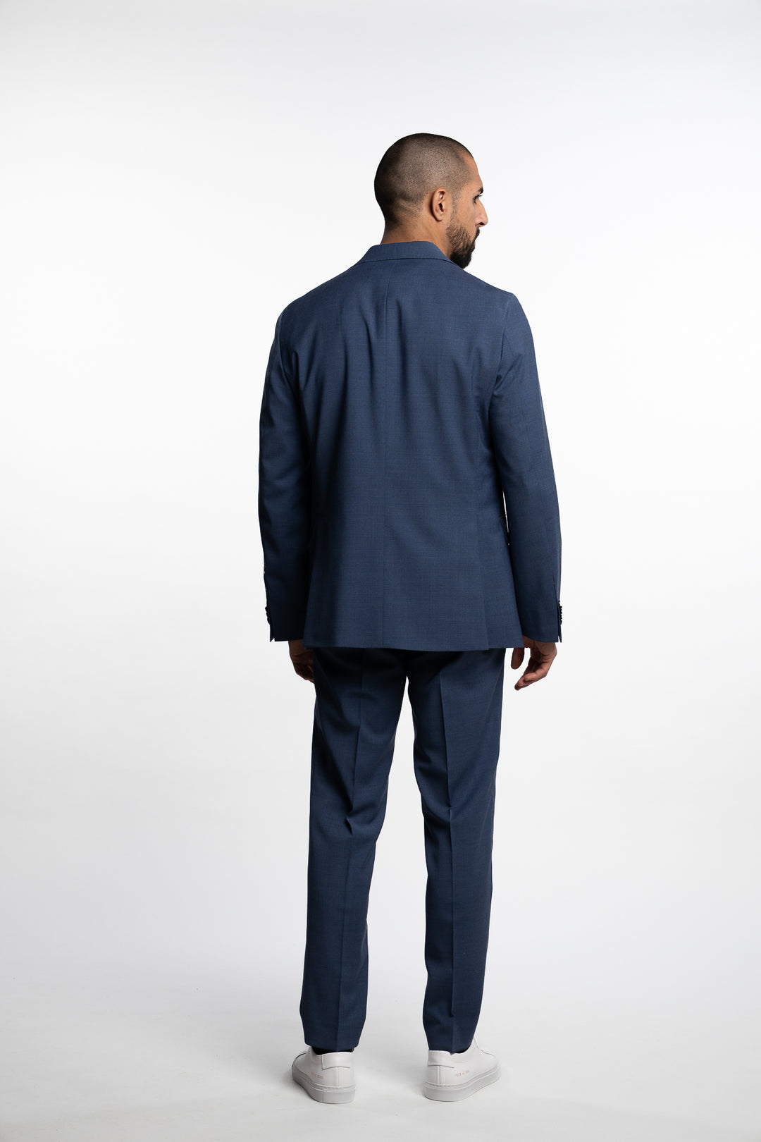 Fogerty Wool/Stretch Blazer Denim Blue