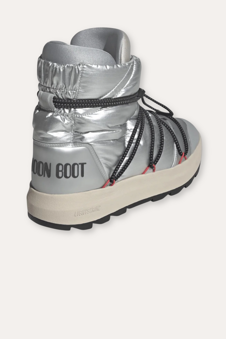 Women's Adidas X Moon Boot Ace JQ7849- Msilve/Cblack/Lucred