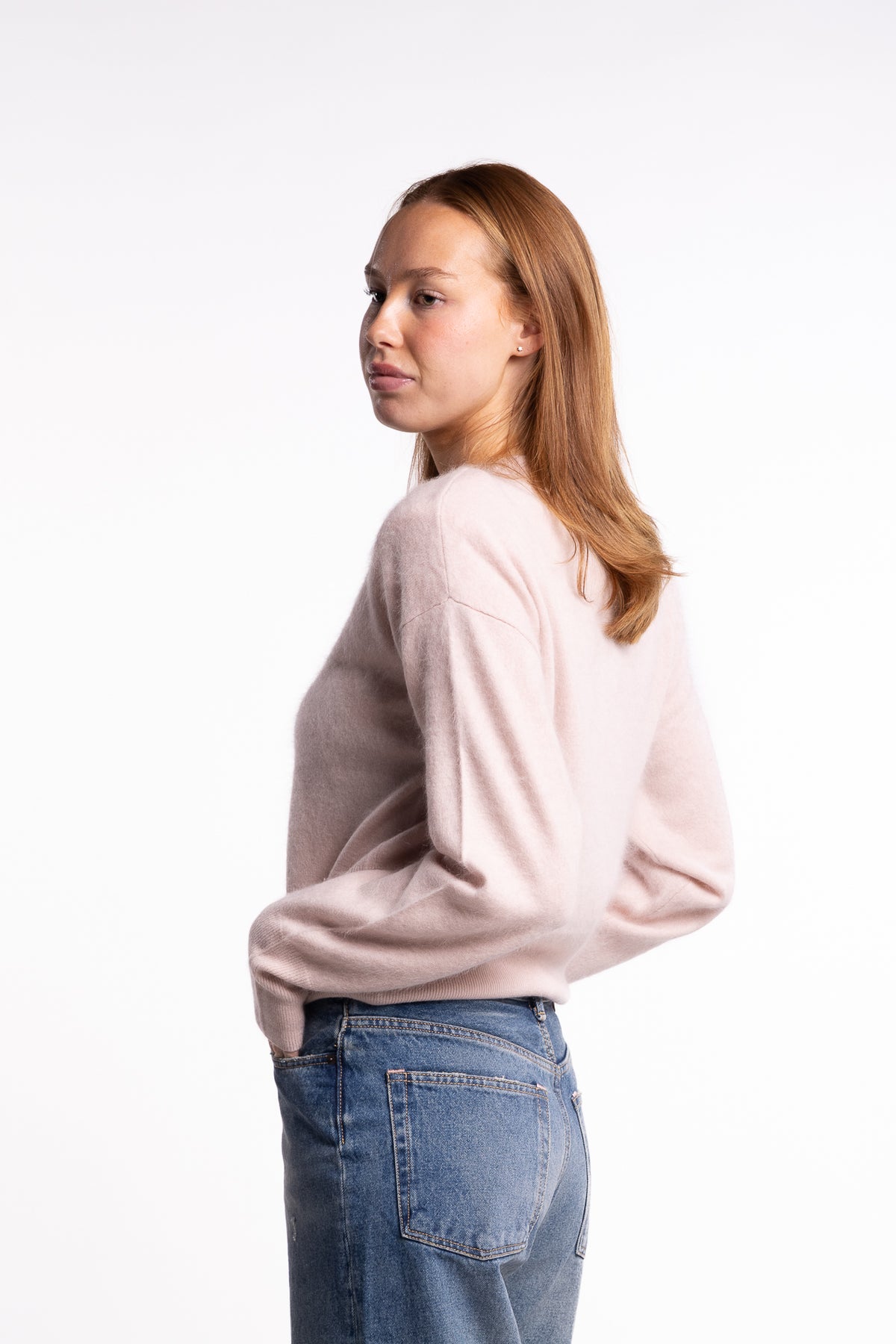 Sky knit- Soft pink
