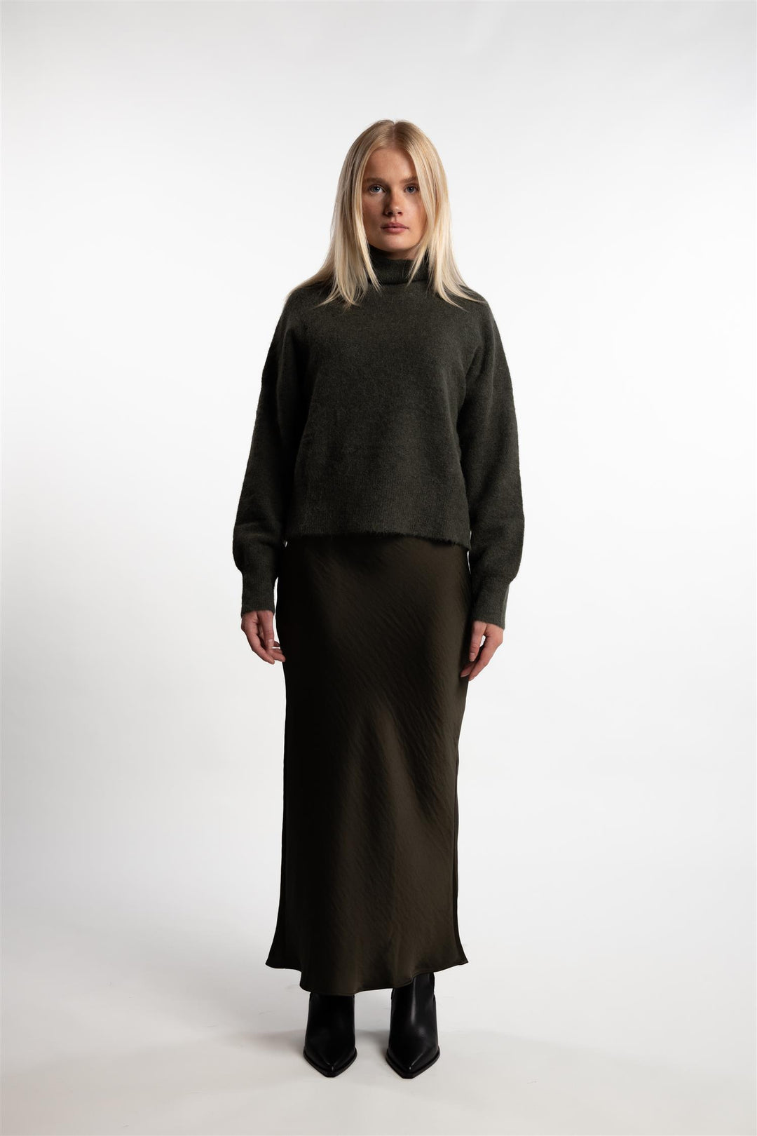 Saagneta Long Skirt 12956- Forest Night