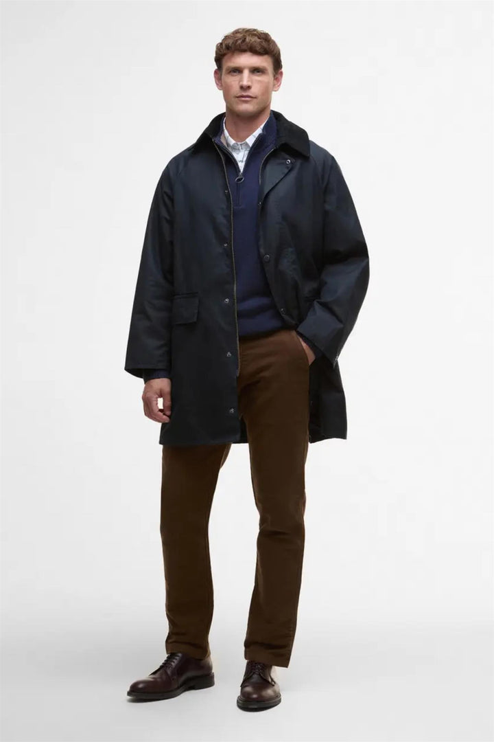 Country Wax Mac Jacket Navy