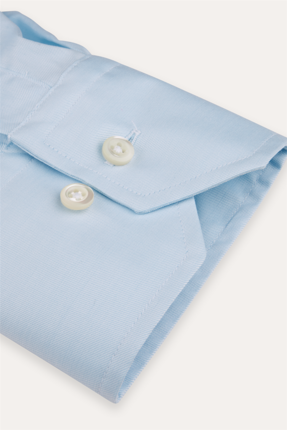 Slimline Twill Shirt Light Blue