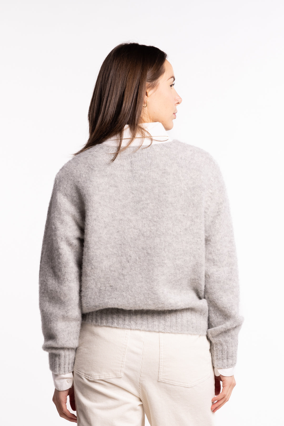 Forevernevermore Sweater- Silver