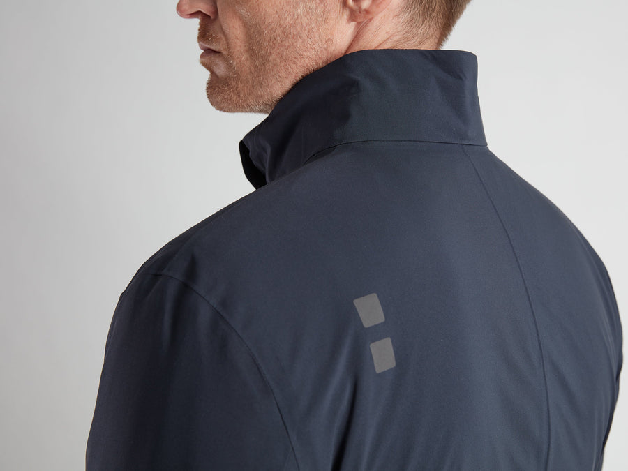 Black Storm Coat Navy