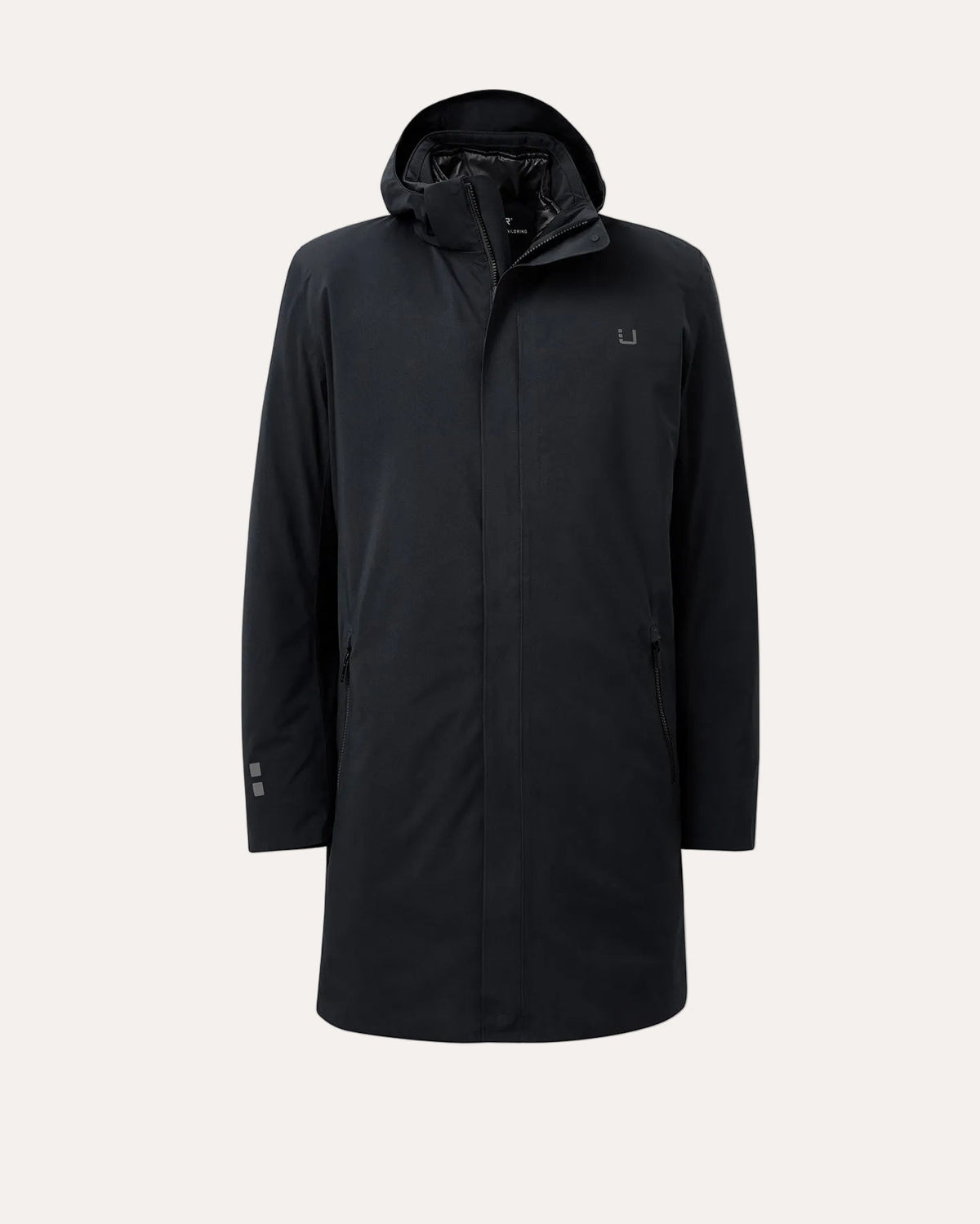 Black Storm Coat Black - packshot