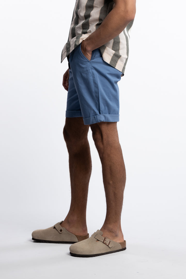 Superflex Chino Shorts Dusty Blue