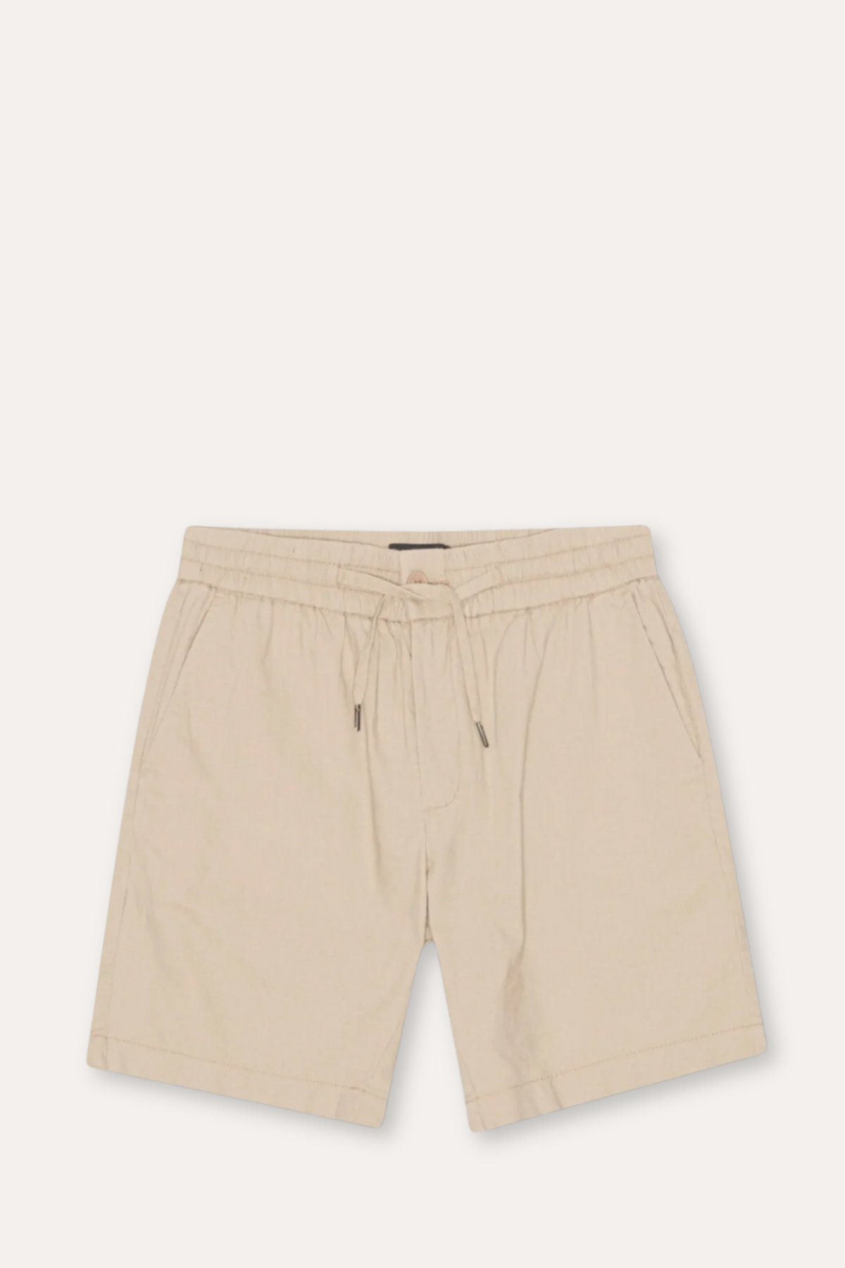 Barcelona Cotton/Linen Shorts Khaki