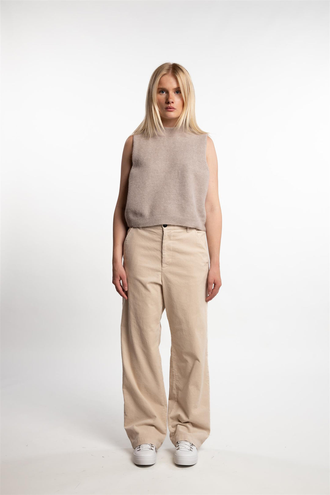 Trousers Ida Mille- Avorio