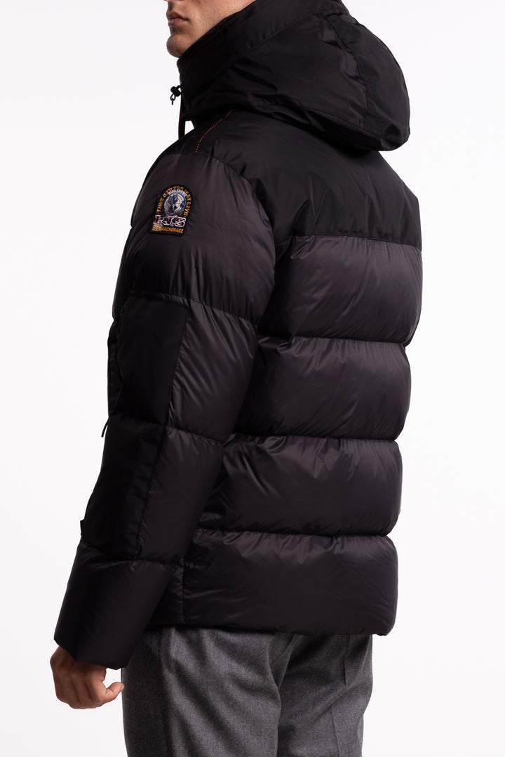 Tyrik Hooded Down Jacket Black