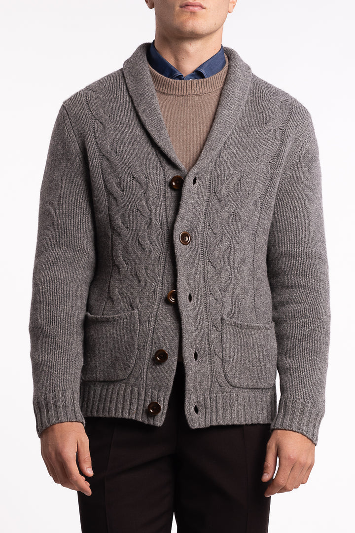 Nackington Cardigan Grey