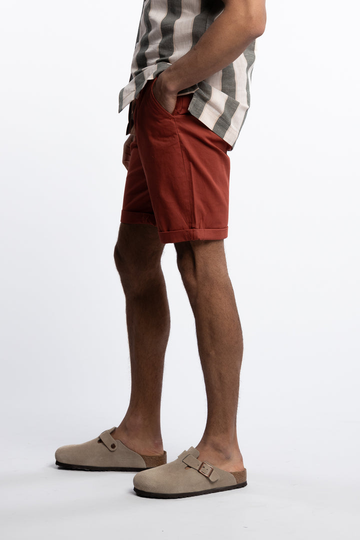 Superflex Chino Shorts Red