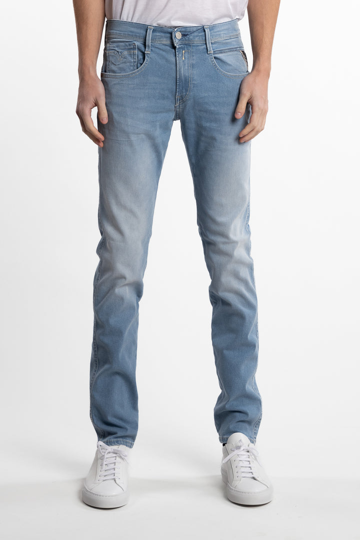 Anbass Slim Fit Hyperflex Jeans Light Blue