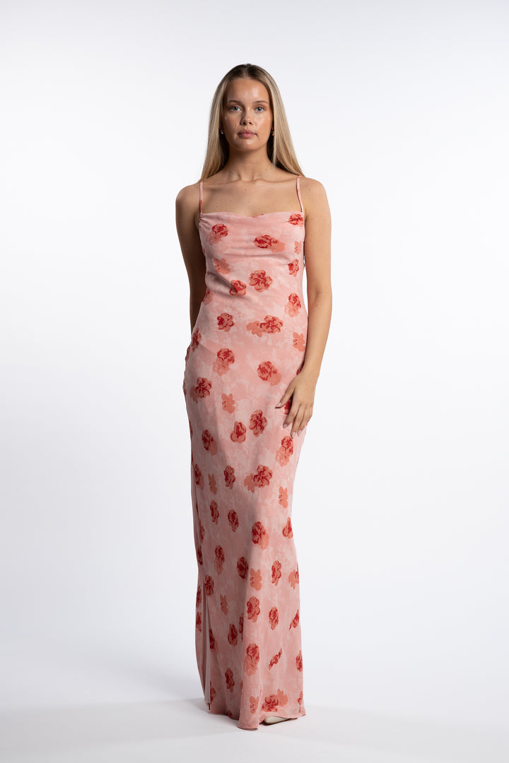 Vienna Maxi Dress- Pink