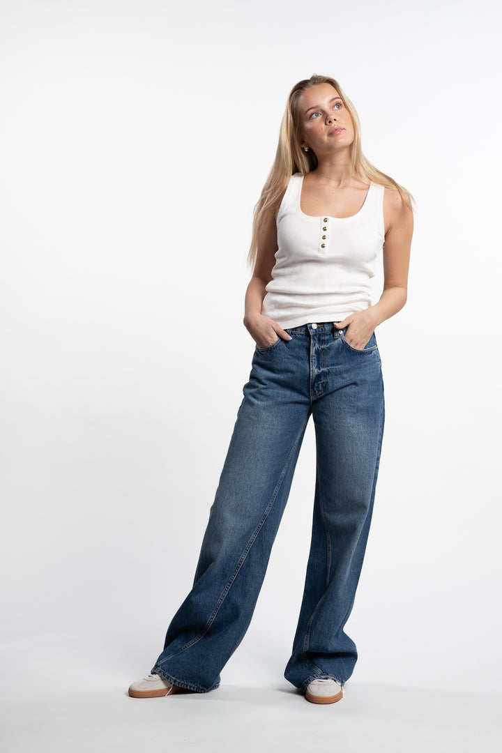 Brie Jean- Aegean Blue