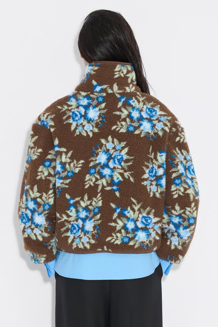 Rype Fleece Jacket- Brown Mix