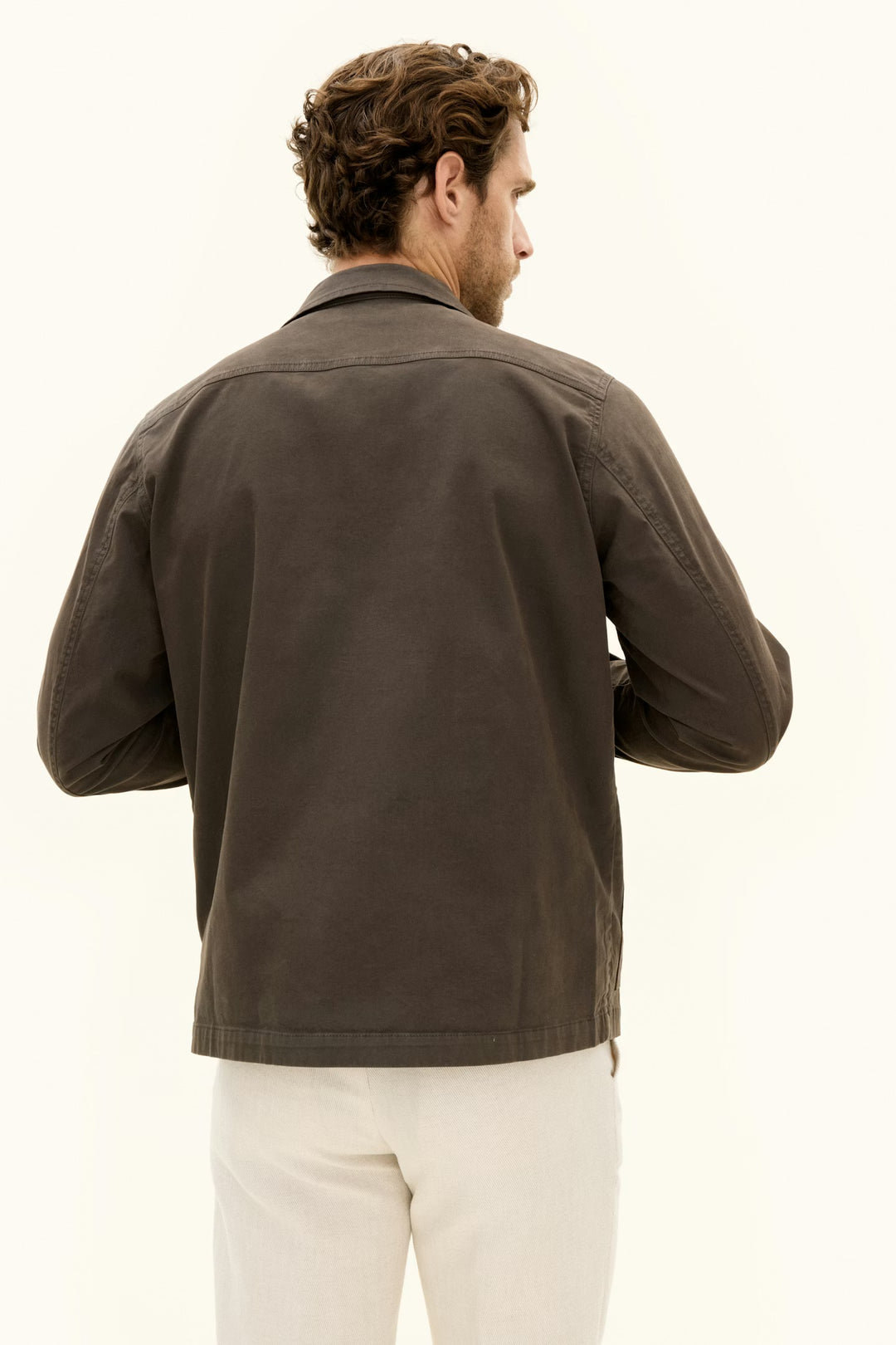 Safari Shirt Jacket Army Green