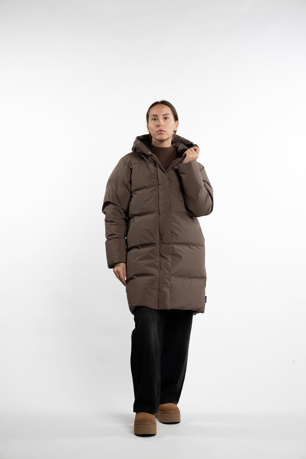 Loen Down Jacket - Taupe