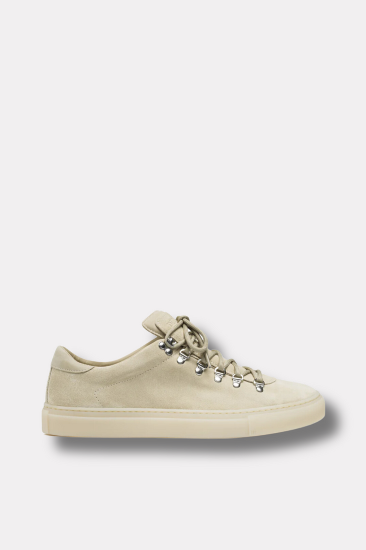 M Marostica Low Light Taupe Suede